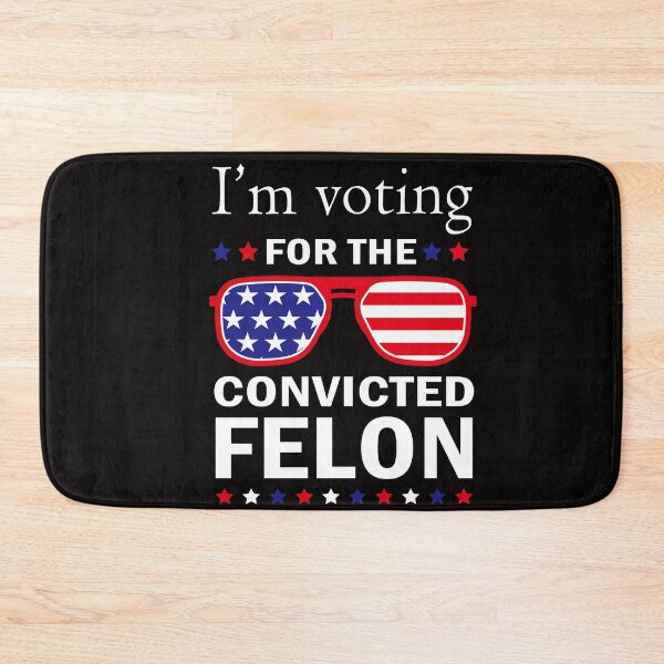 Item preview, I'm Voting For The Convicted Felon Funny Pro Trump 2024 designed and sold by anaotradnova.