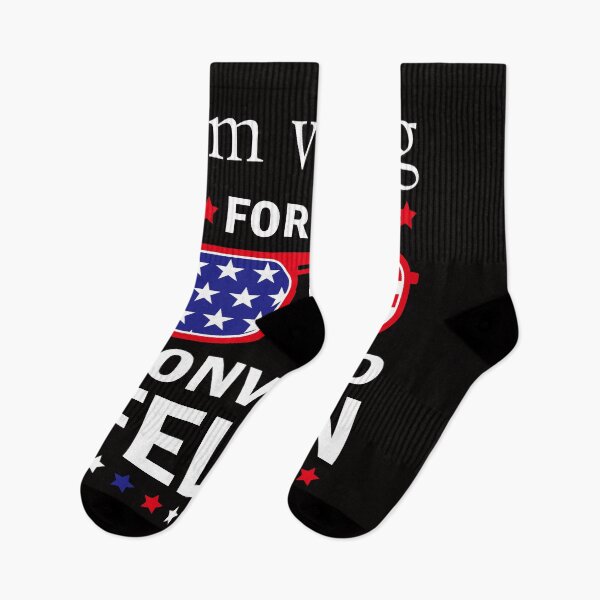 Item preview, I'm Voting For The Convicted Felon Funny Pro Trump 2024 designed and sold by anaotradnova.