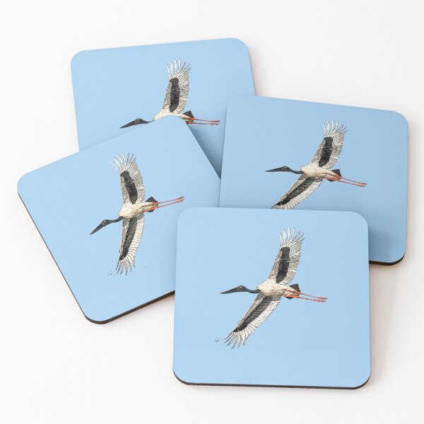 Item preview, Black Necked Stork Jabiru Color Design  designed and sold by designsasstultd.