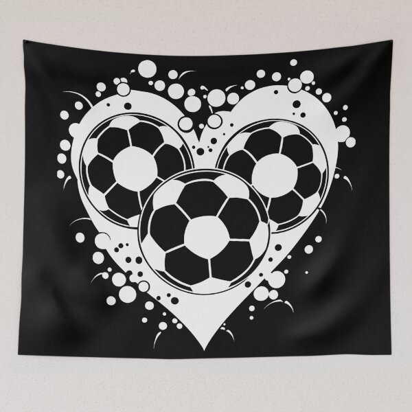 Item preview, soccer heart designed and sold by jkrphoto.