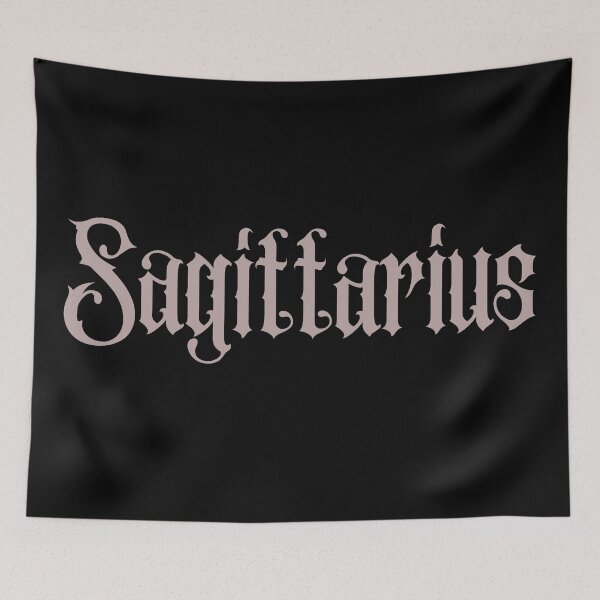 Item preview, Gothic Sagittarius Zodiac Sign designed and sold by Hellofriendco.