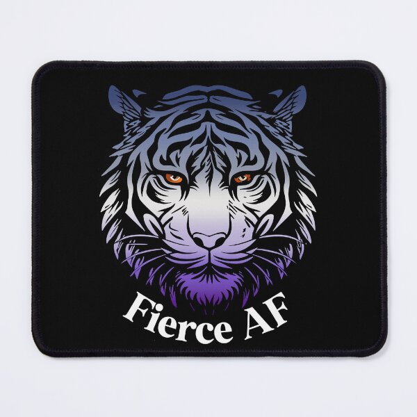 Item preview, Fierce AF Tiger with Butch Flag Colors, Butch Lesbian Flag Design designed and sold by Travelslightly.