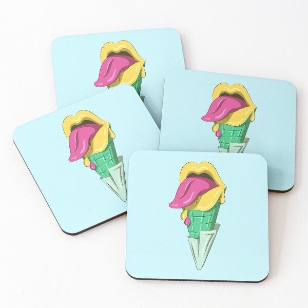 Item preview, I scream ice-cream - yellow green version designed and sold by MariaMosna.