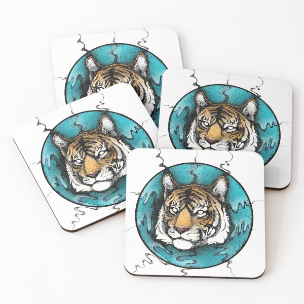 Item preview, Tiger Head - Kitten Portrait designed and sold by MonoMano.
