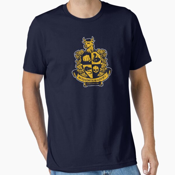 Vista previa del artículo con la obra «Escudo de la Academia Bullworth», diseñado y vendido por huckblade.