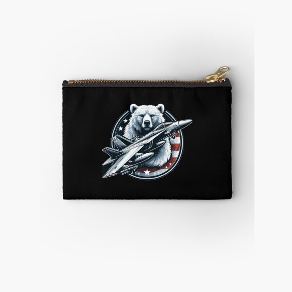 Item preview, F/a-18 American style with polar bear designed and sold by BeztProductz.