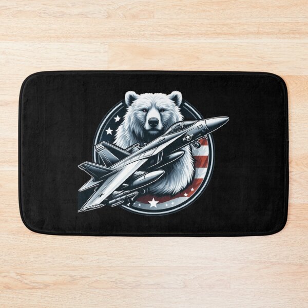 Item preview, F/a-18 American style with polar bear designed and sold by BeztProductz.
