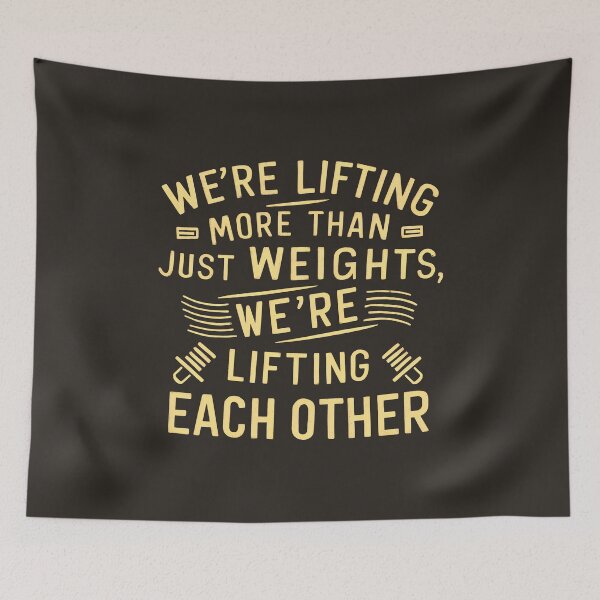 Item preview, Spotting Each Other: More Than Just Lifting Weights  designed and sold by FEBRICAST.