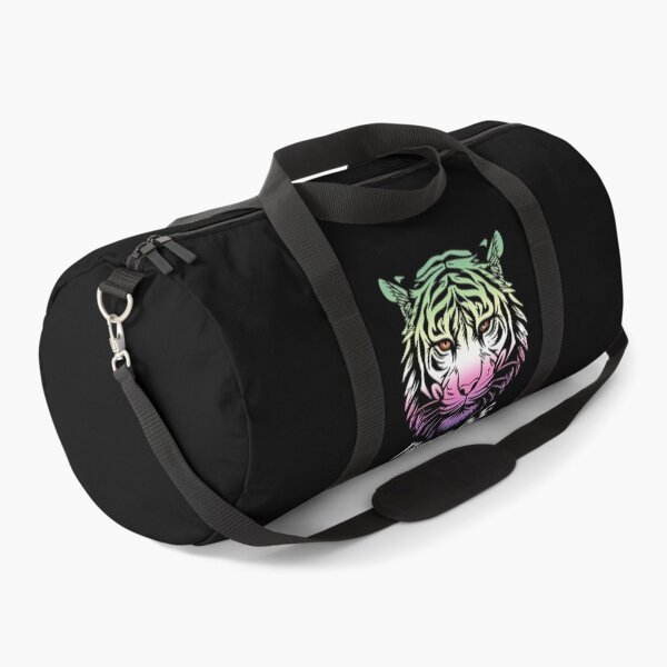Item preview, Fierce AF Tiger with Genderfae Flag Colors, Genderdoe Flag Design designed and sold by Travelslightly.