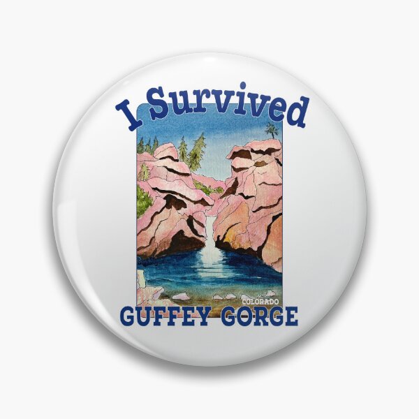 Item preview, I Survived Cliff Jumping, Guffey Gorge, Colorado designed and sold by MMc Buck.