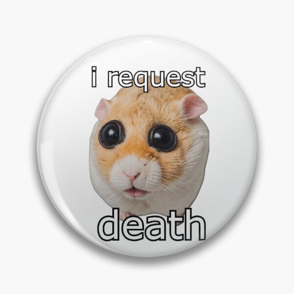 Item preview, funny hamster quote  designed and sold by SillyLittleSnek.