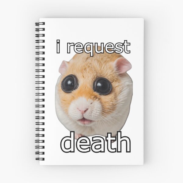 Item preview, funny hamster quote  designed and sold by SillyLittleSnek.