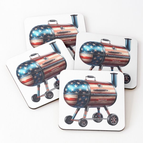 Item preview, Patriotic Smoker Grill designed and sold by TattedWolf.