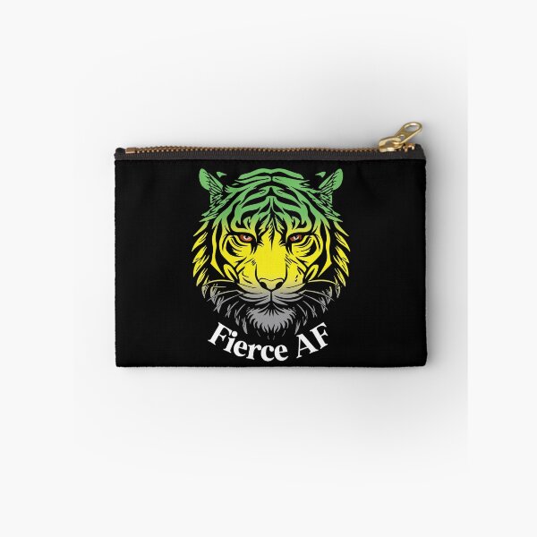 Item preview, Fierce AF Tiger with Lithromantic Flag Colors, Lithromantic Flag Design designed and sold by Travelslightly.