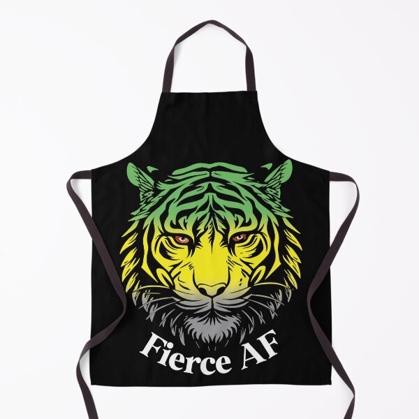 Item preview, Fierce AF Tiger with Lithromantic Flag Colors, Lithromantic Flag Design designed and sold by Travelslightly.