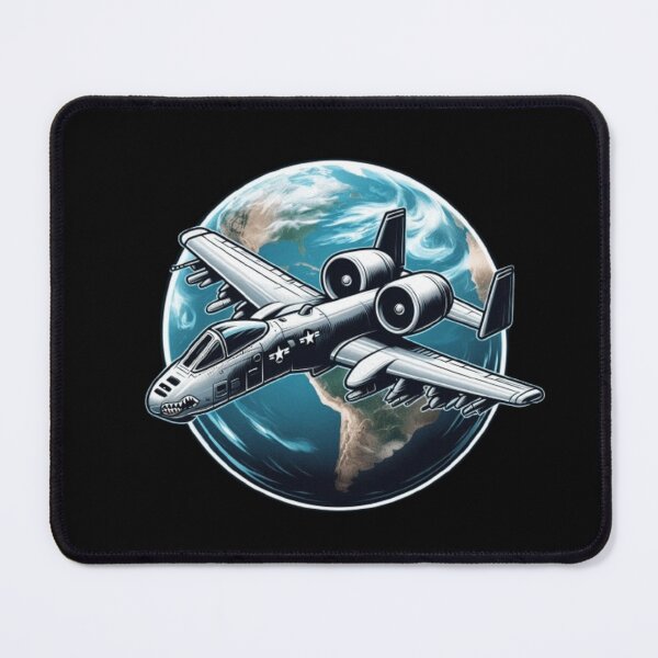 Item preview, A-10 warthog flying past earth  designed and sold by BeztProductz.