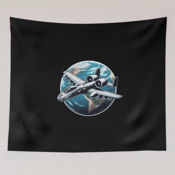 Item preview, A-10 warthog flying past earth  designed and sold by BeztProductz.