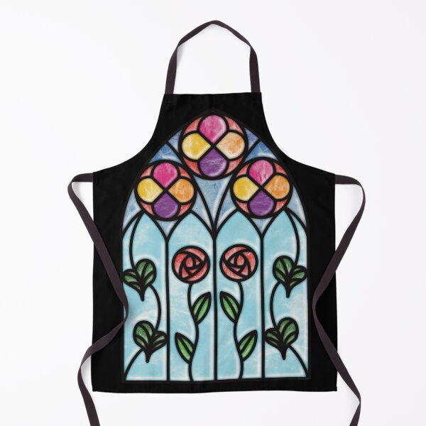 Item preview, Floral Gothic Window designed and sold by MadeByGeeClowes.