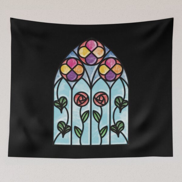 Item preview, Ventana gótica floral designed and sold by MadeByGeeClowes.