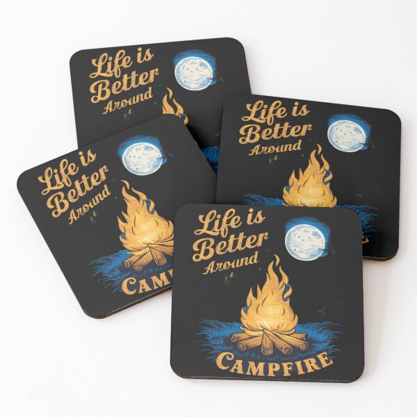 Item preview, Life is Better Around the Campfire designed and sold by 123ks.