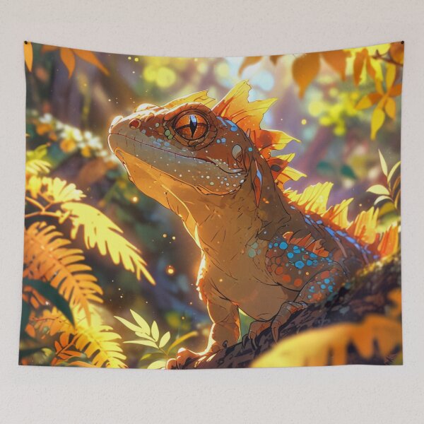 Item preview, Amazing of frilled lizard designed and sold by PatDoArt.