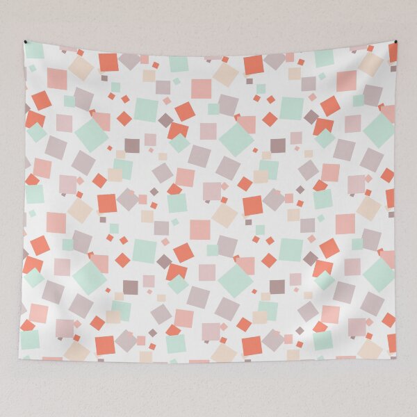 Item preview, Different colors squares pattern designed and sold by fuzzyfox.