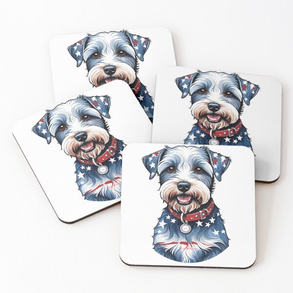 Item preview, Patriotic Tatted Schnoodle designed and sold by TattedWolf.
