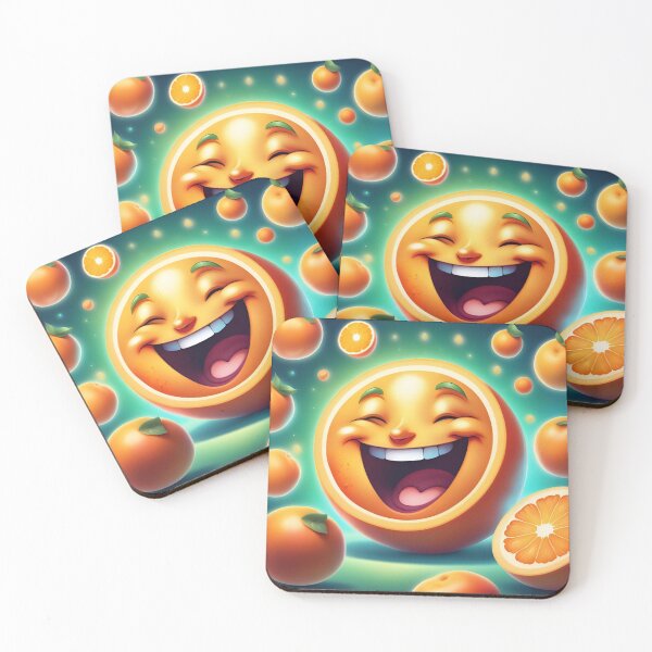 Item preview, Happy orange smiling in Oranges designed and sold by Chelevisuals.