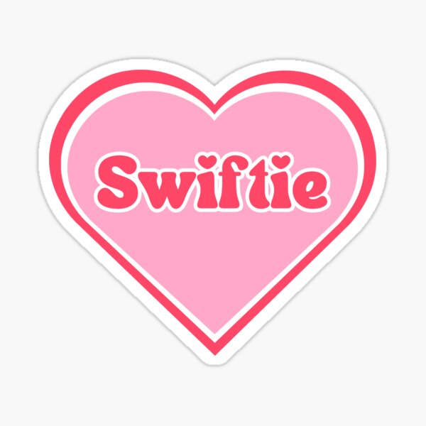 Item preview, Pink Swiftie Taylor Swift Sticker designed and sold by Suki Butterflies.