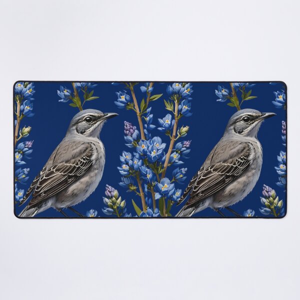 Item preview, Northern Mockingbird Surrounded By Lupins designed and sold by taiche.