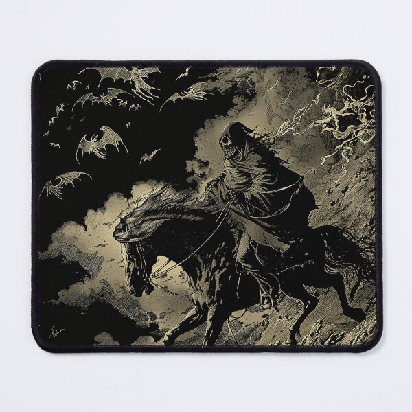 Item preview, Demon Rider of the Apocalypse designed and sold by OccultDreams.