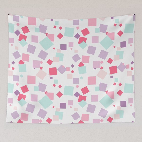 Item preview, Different colors squares pattern designed and sold by fuzzyfox.