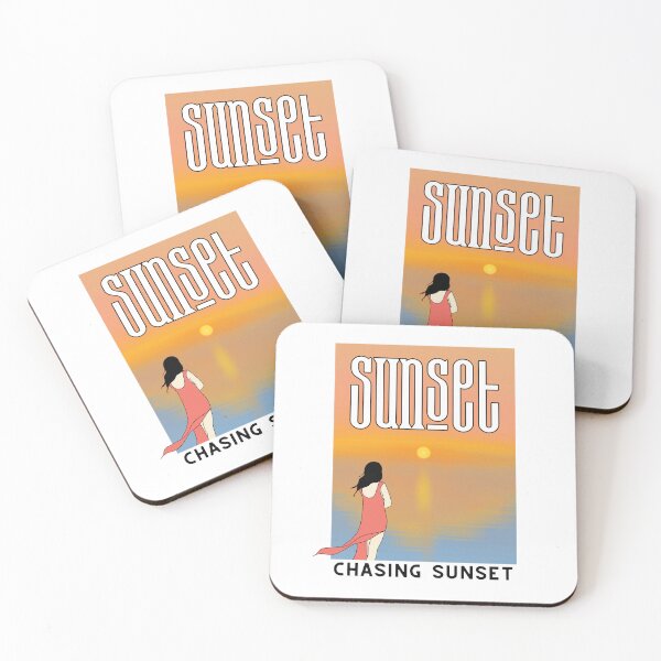 Item preview, Sunset Chaser - Just a girl chasing Sunset designed and sold by WeMerch-Art.