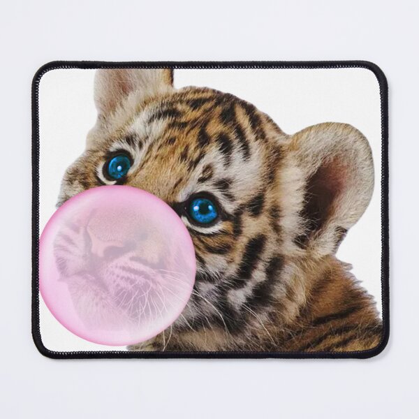 Item preview, Bubblegum tiger designed and sold by SillyLittleSnek.