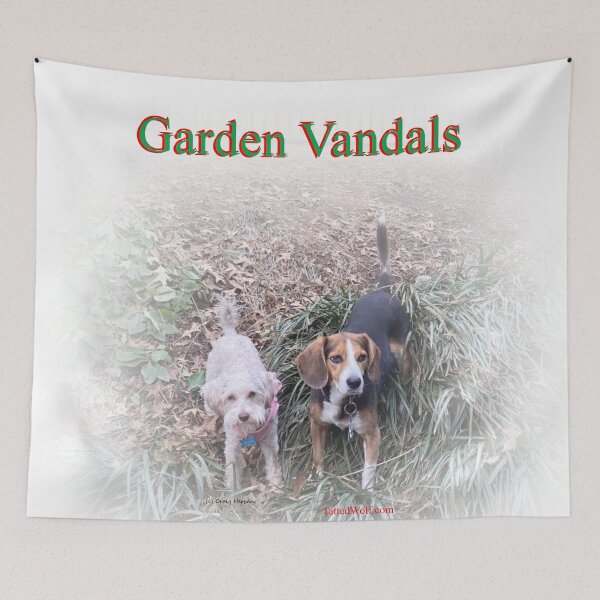 Item preview, My Garden Vandals designed and sold by TattedWolf.