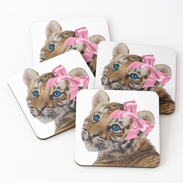 Item preview, Tiger wearing bow  designed and sold by SillyLittleSnek.