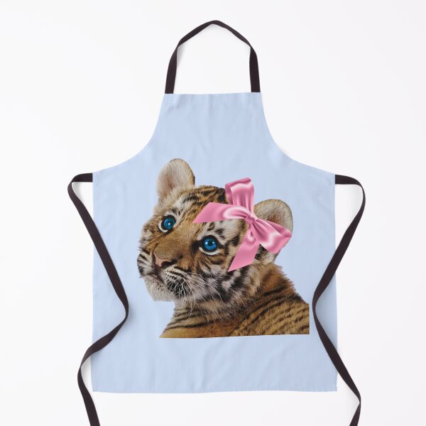 Item preview, Tiger wearing bow designed and sold by SillyLittleSnek.