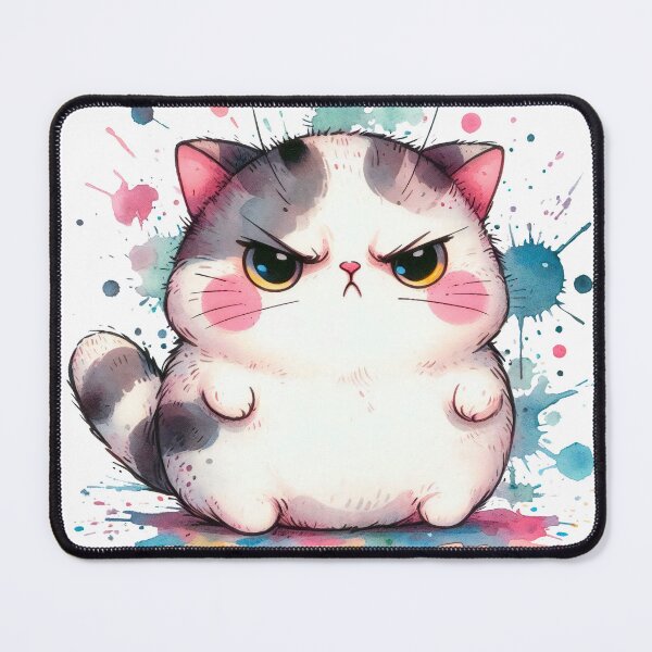 Item preview, Angry cat designed and sold by NadyaMichaels.