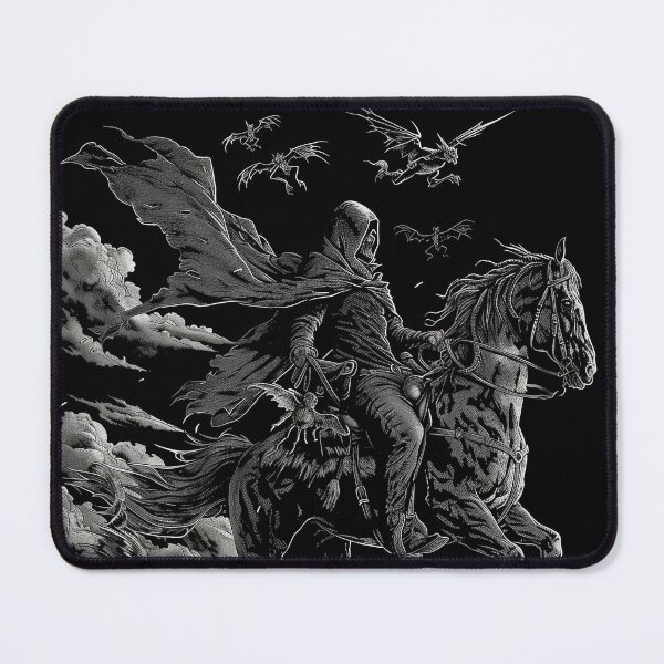 Item preview, Death Waits for No Man designed and sold by OccultDreams.
