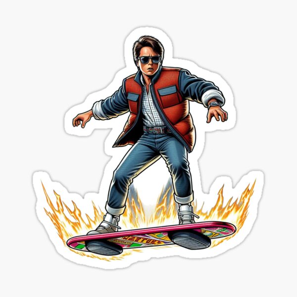 Item preview, Marty Mcfly 4 - BACK TO THE FUTURE designed and sold by anadrw.