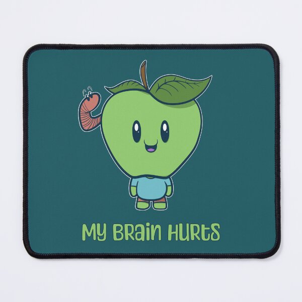 Item preview, My Brain Hurts - green designed and sold by WatershipBound.