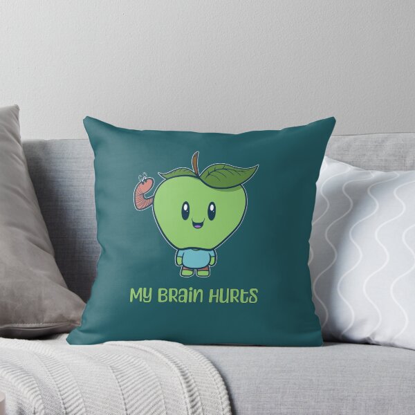 Item preview, My Brain Hurts - green designed and sold by WatershipBound.