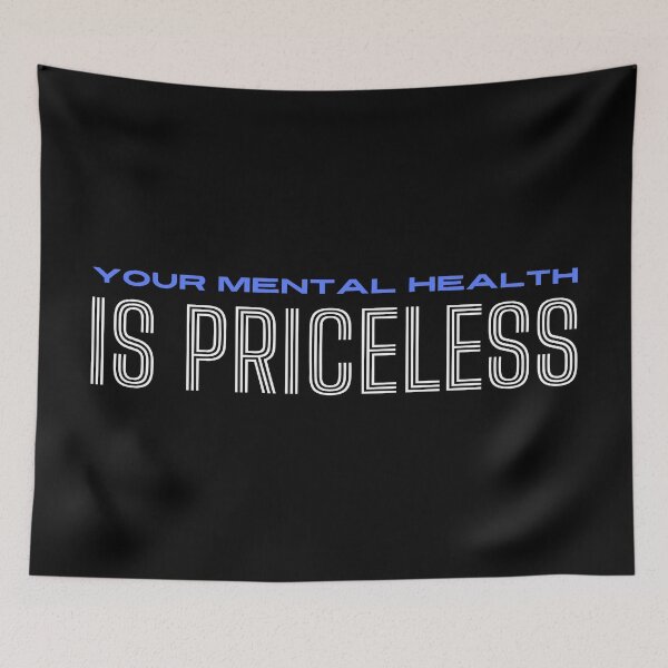 Item preview, your mental health is priceless designed and sold by UnCoverDesign.