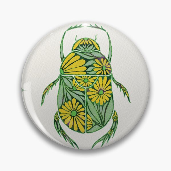 Item preview, Scarab pattern yellow-green designed and sold by MCWestenbergh.