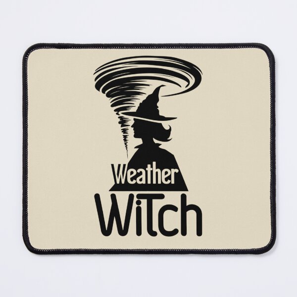 Item preview, Weather Witch Funny Meteorology Design designed and sold by Anniko Art Studio.
