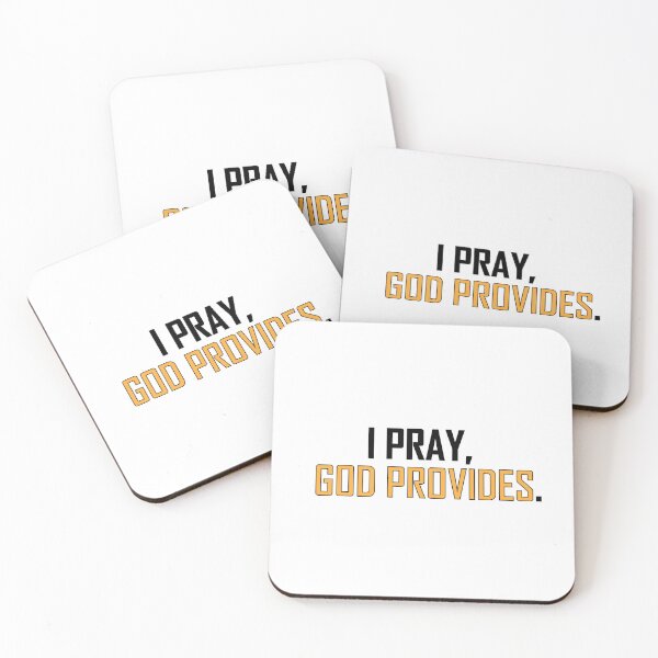 Item preview, I pray, god provides designed and sold by Positive Mindzet!.