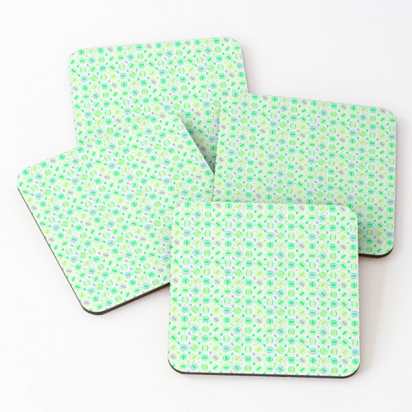 Item preview, Pattern in green colors beens designed and sold by fuzzyfox.