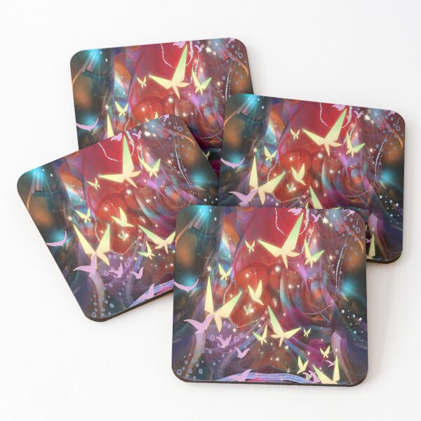 Item preview, Butterfly Fantacy 3, Abstract design, Abstraction, bold colorful abstract playful design inspired by nature designed and sold by Adri Barnard.