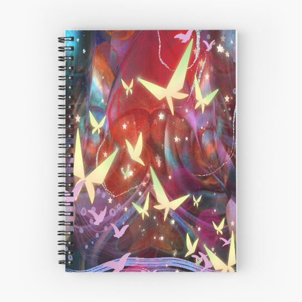 Item preview, Butterfly Fantacy 3, Abstract design, Abstraction, bold colorful abstract playful design inspired by nature designed and sold by Adri Barnard.