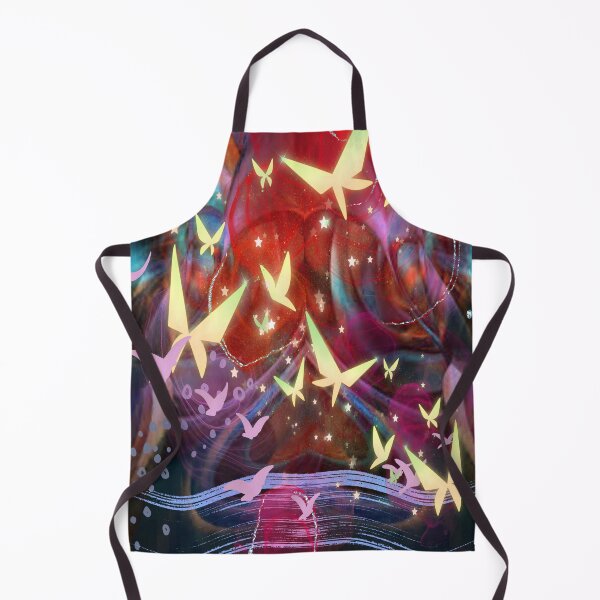 Item preview, Butterfly Fantacy 3, Abstract design, Abstraction, bold colorful abstract playful design inspired by nature designed and sold by Adri Barnard.